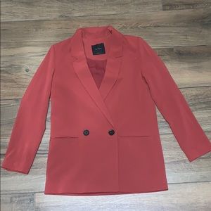 Elodie Red Blazer